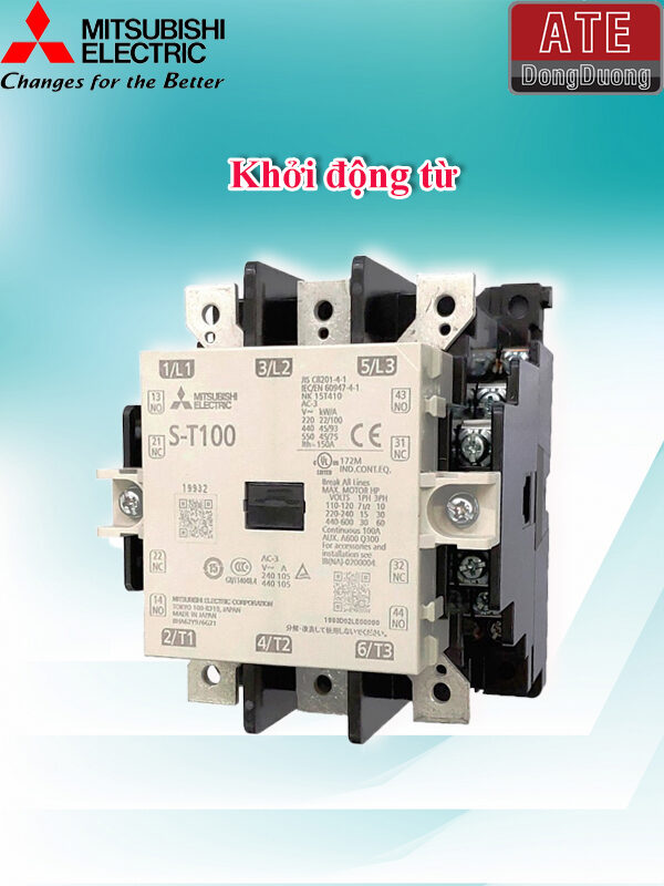 Khởi động từ Misubishi S-T10 AC220V 9A
